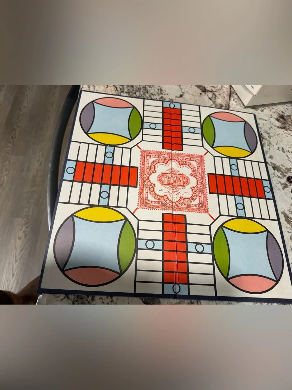 Vintage parcheesi board game 1975 GAME BOARD ONLY
